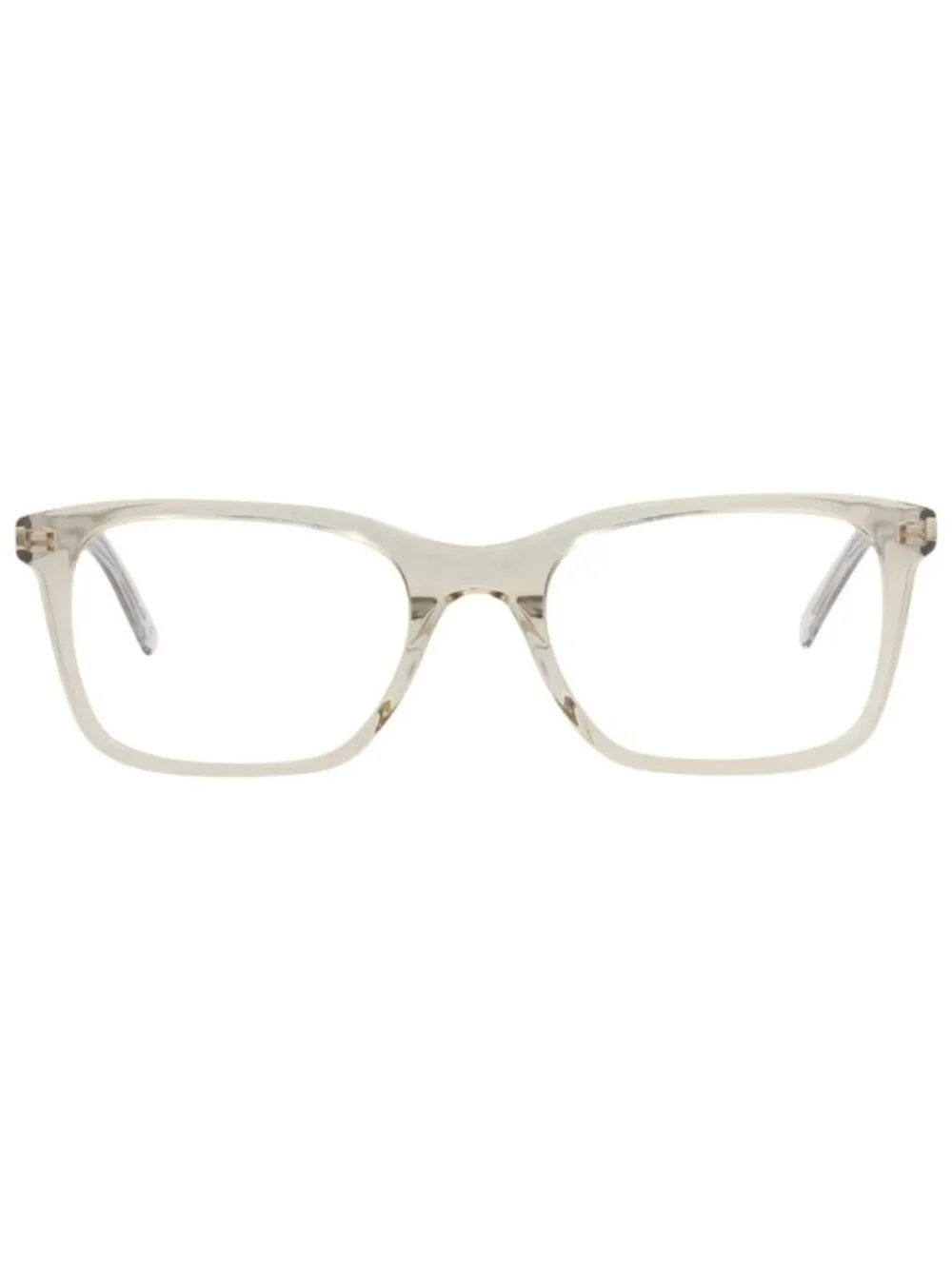 New Saint Laurent Women's Eyeglasses Square Rectangle Recycled Acetate Frame